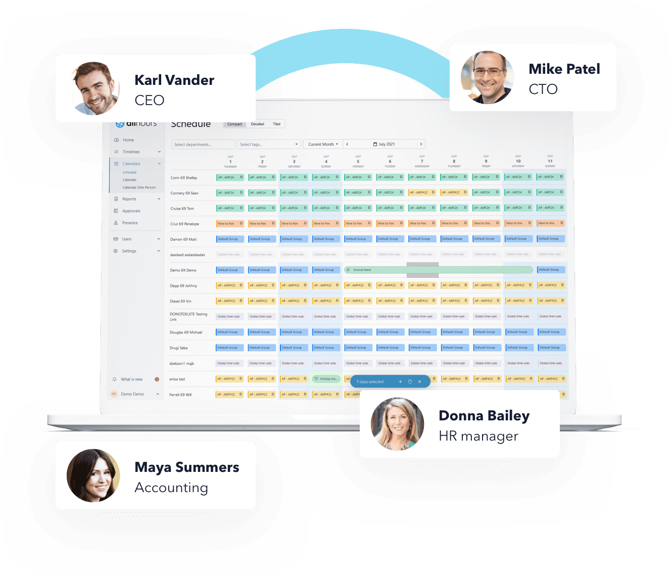 Cloud-native timesheet app to digitalize your business
