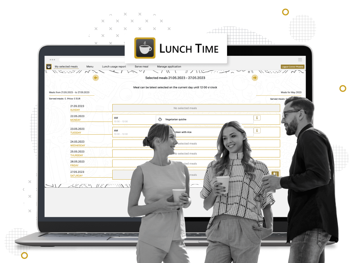 Time&Space - Lunch Time: A comprehensive lunch management solution